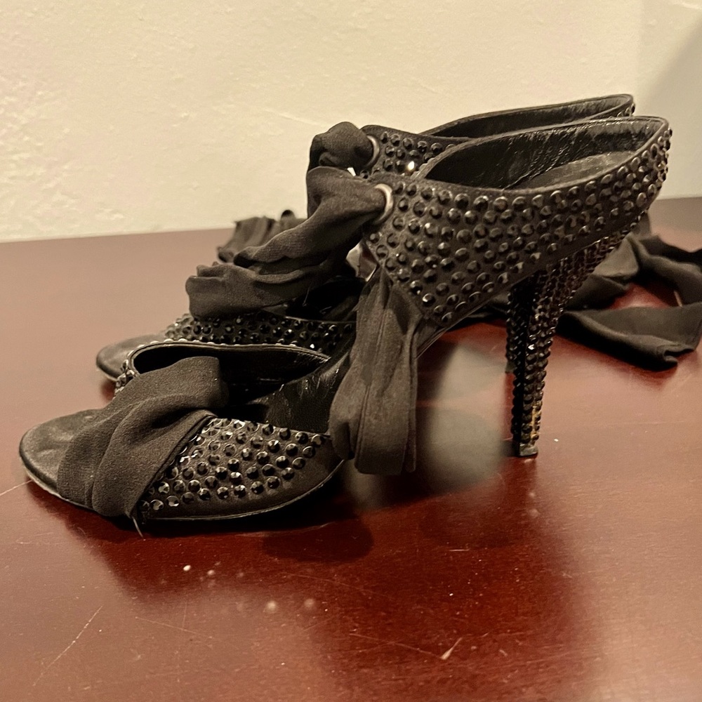 Designer Rhinestone Heels